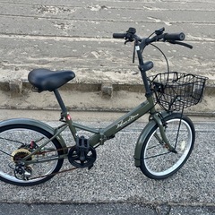 20インチ折りたたみ自転車の画像