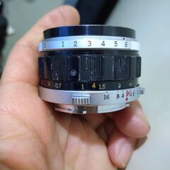 優良品 pen f 用 TTLナンバー付き F.Zuiko Auto-S F1.8 38mm ＊分解清掃済の画像