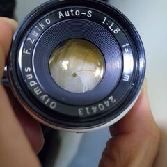 優良品 pen f 用 TTLナンバー付き F.Zuiko Auto-S F1.8 38mm ＊分解清掃済の画像