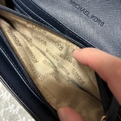 マイケルコース　長財布　ネイビーの画像