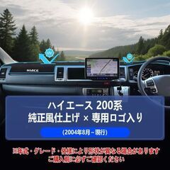 未使用 社外品 ハイエース 200系 ダッシュボードマット ブラック スエード調 日焼け防止 保護マット 映り込み防止 耐熱の画像