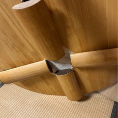 折り畳み式丸テーブル可愛いの画像