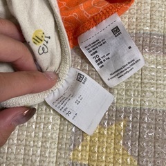 西松屋　肌着　UNIQLO ボディースーツ　70 半袖　ミッフィー　動物の画像