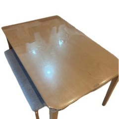 ニトリ　テーブル　テーブルカバーセットの画像