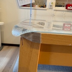 ニトリ　テーブル　テーブルカバーセットの画像