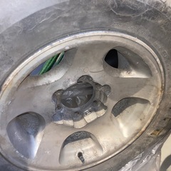 ランドクルーザー80 純正ホイールの画像