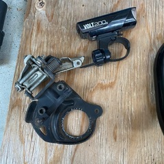 新品　10点セット ライト、ハンドルバー、ディレイラーなどの画像