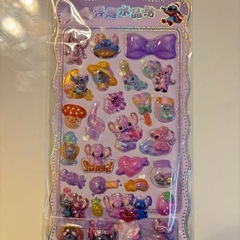 スティッチ　ボンボンドロップシール♡