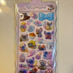 スティッチ　ボンボンドロップシール♡