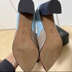 バイカラー　パンプス　ヒール　レディース　高島屋
の画像