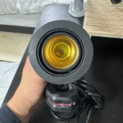 コンセント式インパクトドリルと電球をつけるやつの画像