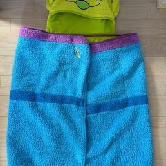 リトルグリーンメン　ポンチョ　ブランケットの画像