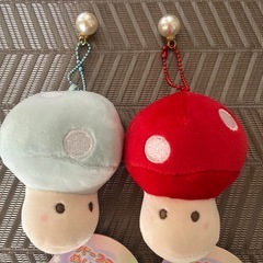 《新品》きのこぬいぐるみストラップ付き❣️の画像