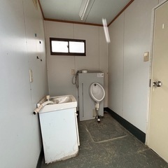 仮設トイレ　大小別　くみ取り式の画像