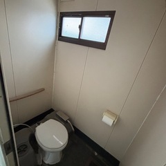 仮設トイレ　大小別　くみ取り式の画像