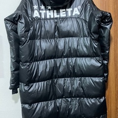 ATHLETAベンチコート黒  の画像
