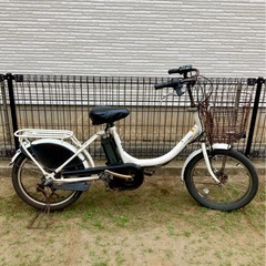 2万円支払済新品のチェーンに交換済み ヤマハPasBaby 電動アシスト自転車の画像