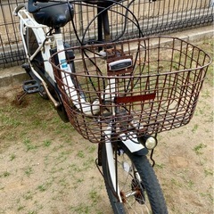 2万円支払済新品のチェーンに交換済み ヤマハPasBaby 電動アシスト自転車の画像