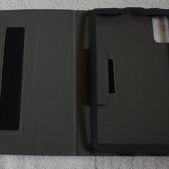 ☆ タブレットカバー Mosasa TECLAST T60 Plus/ODEA A12 専用 スマートカバー ブラック◆超耐衝撃性の画像