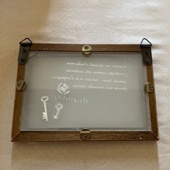 ⭕️すりガラスのフレームの画像