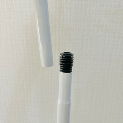 ハンガーラック　キャスター付き　コンパクト　スリム　収納　白　ホワイト　パイプ　ワゴンの画像