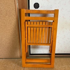 木製　チェアーの画像
