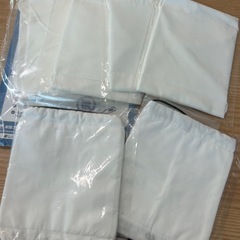 マスク　白　安倍のマスク　ホワイト　布　5枚の画像