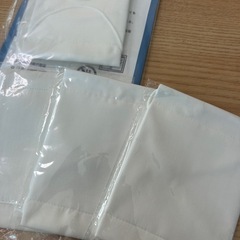 マスク　白　安倍のマスク　ホワイト　布　5枚の画像