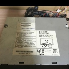 アルパインカーナビ　8インチ　の画像