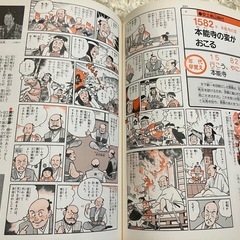 学研　「日本史まんが年表」「世界の歴史5000年」　2冊セットの画像