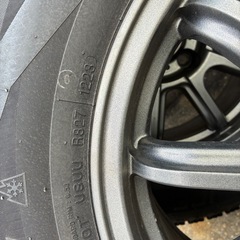 アルファード　スタッドレス　ナンカンAW-1 ホイールセット2023年製の画像