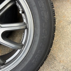 アルファード　スタッドレス　ナンカンAW-1 ホイールセット2023年製の画像