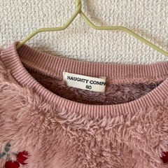 もこもこ　80サイズ　女の子　さくらんぼ🍒の画像