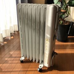 De'Longhi 　デロンギ　オイルヒーター　輻射熱　赤ちゃん　ハウスダスト飛散防止の画像