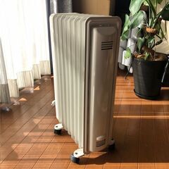 De'Longhi 　デロンギ　オイルヒーター　輻射熱　赤ちゃん　ハウスダスト飛散防止の画像