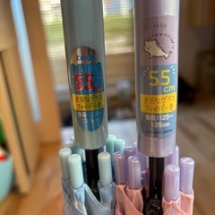 値下げ55センチ　ガールズ傘の画像