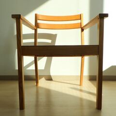 ラウンジチェア（ナチュラル）【小金井市民限定】（小金井市再生家具）品番：12-03-12 ※新規優先の画像