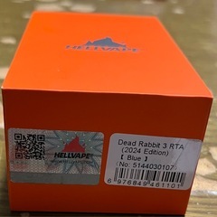 RTA Hellvape Dead Rabbit 3 ブルー  アトマイザーの画像