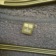 ユニクロ　レディース　L 　ファーリーフリースフルジップジャケットの画像