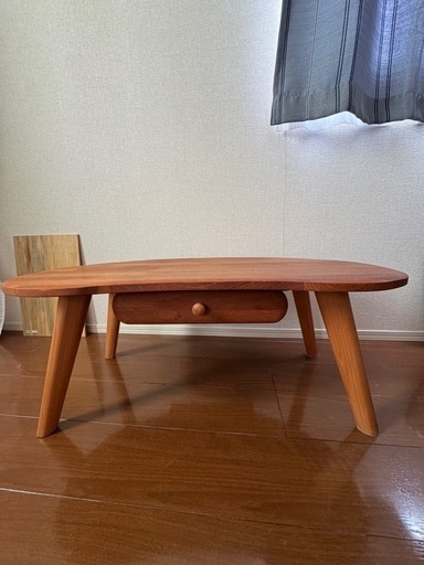 ハンドメイド豆机ローテーブル (りりち) 内野のテーブル《センター