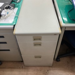 スチールデスク　脇机の画像