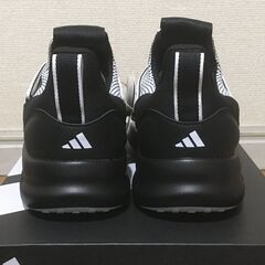 Adidasアディダス スリッポン スニーカー メンズ 24.5cm 白/黒 Lite Racer Adapt 7.0 海外モデルの画像