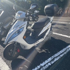 キムコGP125Fi 実働 新車購入 自賠責付の画像