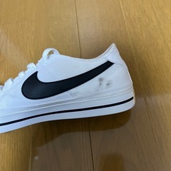 ナイキ コートレガシー キャンバス CW6539-101 白　27.5cmの画像