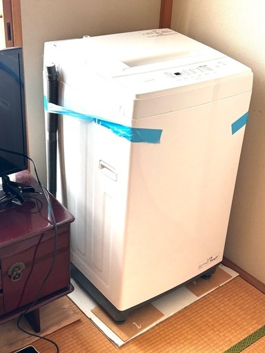 譲渡先決定　全自動洗濯機　　アイリスオーヤマ IAW-T604E
