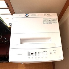 譲渡先決定　全自動洗濯機　　アイリスオーヤマ IAW-T604E の画像