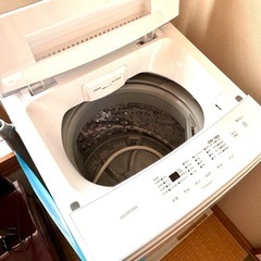 譲渡先決定　全自動洗濯機　　アイリスオーヤマ IAW-T604E の画像
