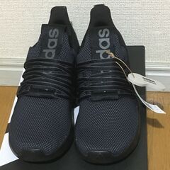 Adidasアディダス スリッポン スニーカー  メンズ 24.5cm 黒 Lite Racer Adapt 7.0 海外モデルの画像