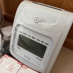 タイムレコーダー(美品)の画像