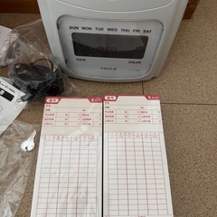 タイムレコーダー(美品)の画像